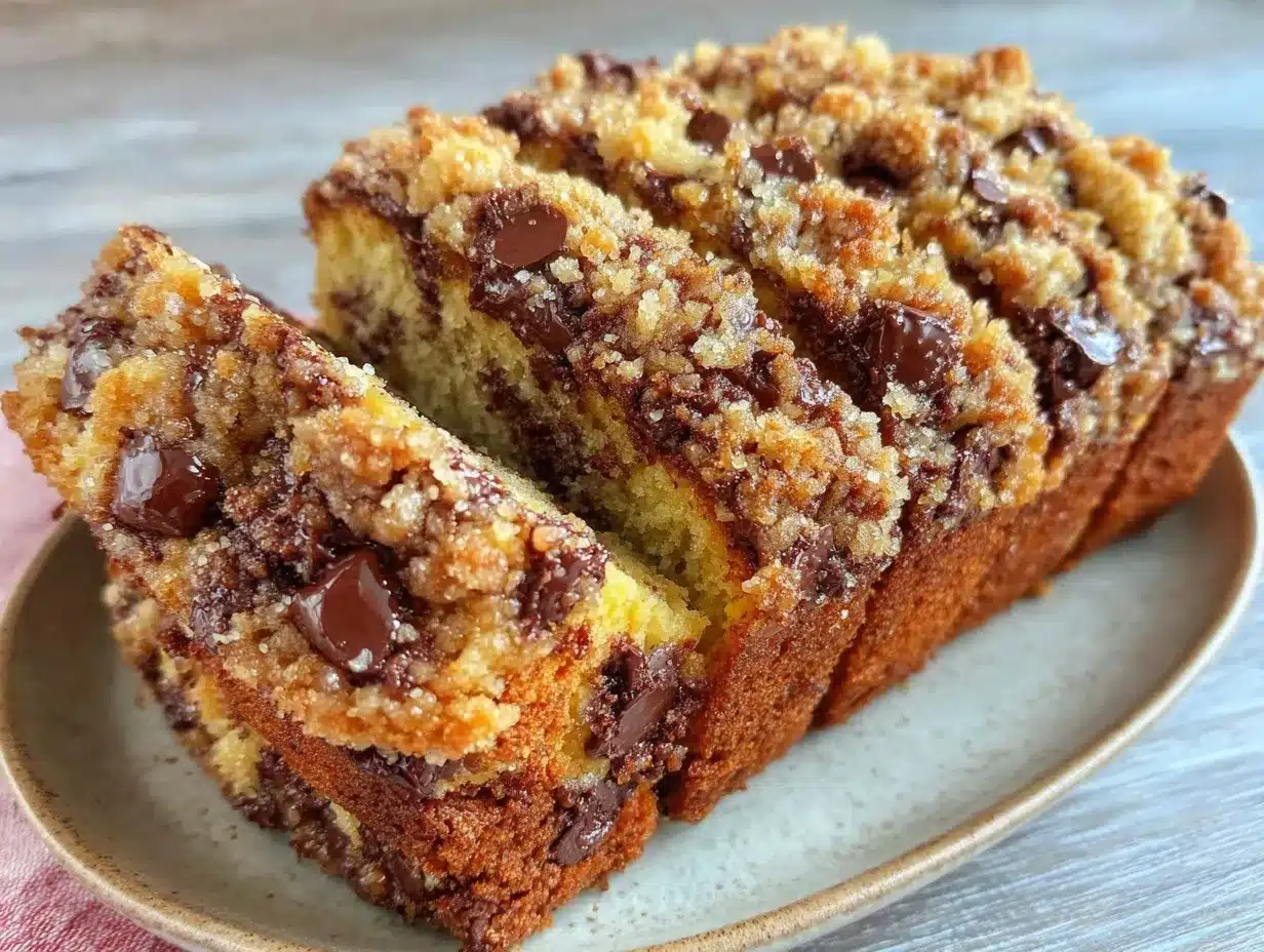 moist chocolate chunk banana bread preparation steps
