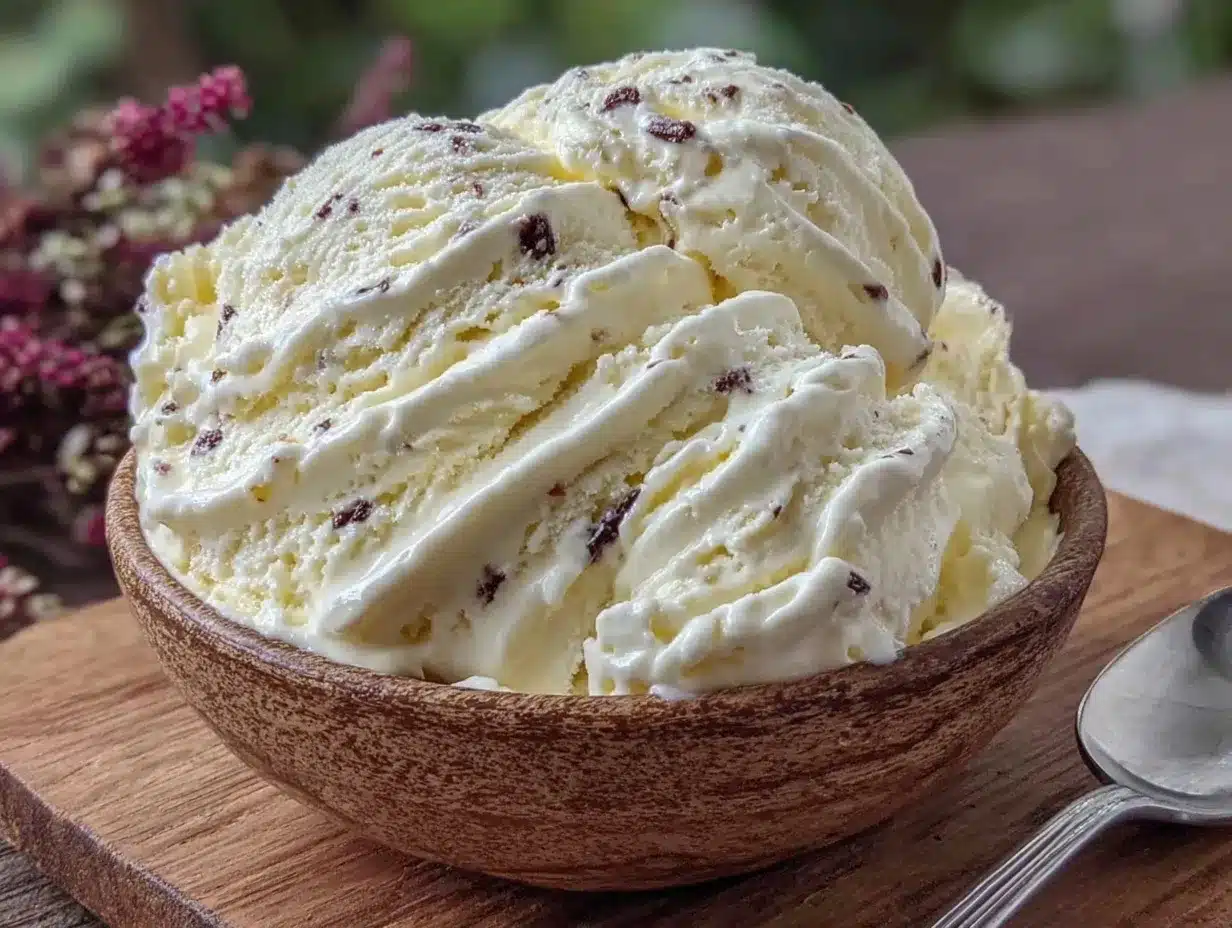 no-churn vanilla ice cream preparation steps