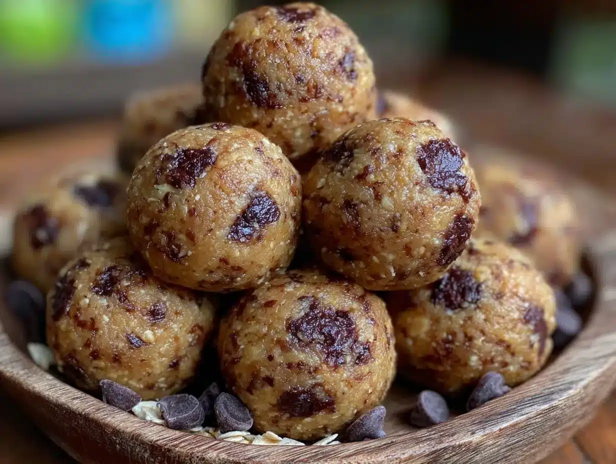 nut-free chocolate chip energy balls preparation steps