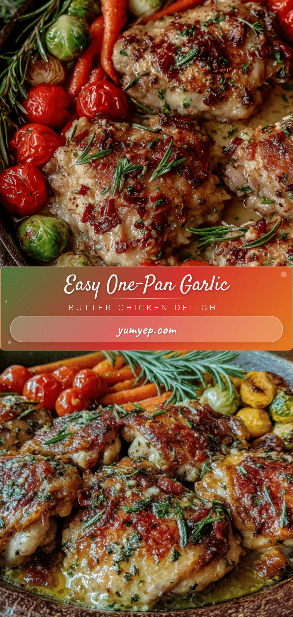 one-pan garlic butter chicken recipe