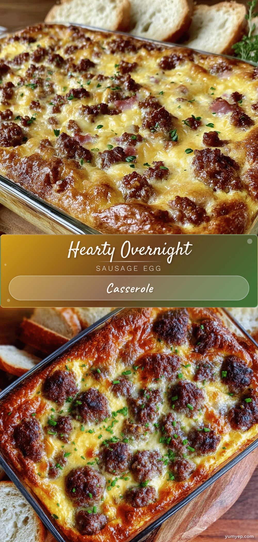 overnight egg casserole with sausage recipe