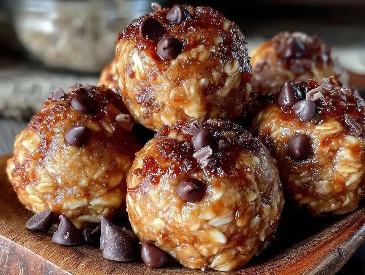 peanut butter oat energy balls preparation steps