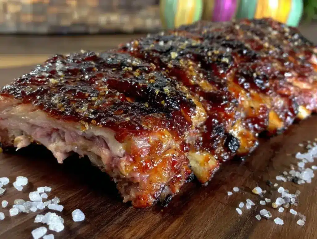 pellet grill 3-2-1 ribs - featured image