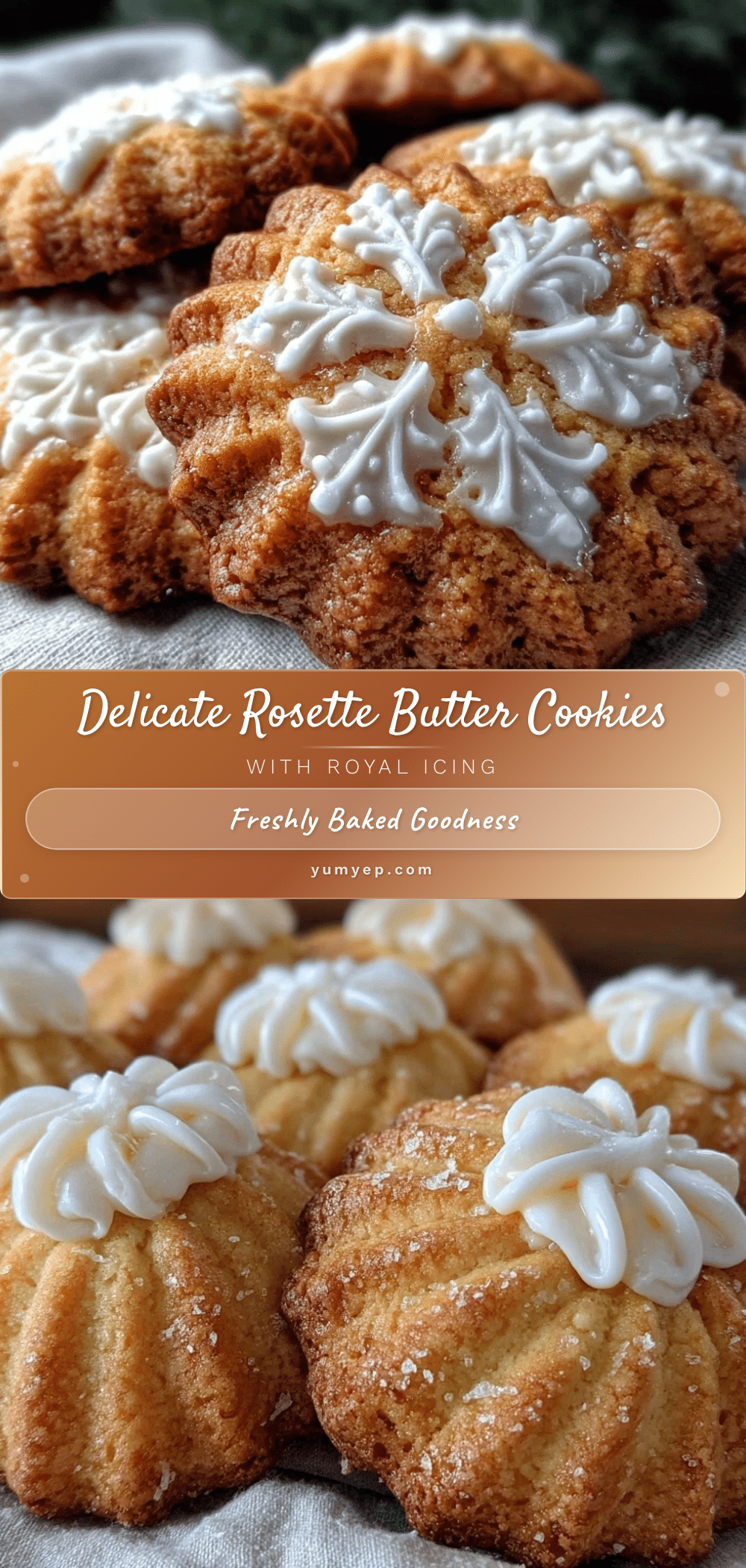 Perfect Communion Rosette Butter Cookies recipe