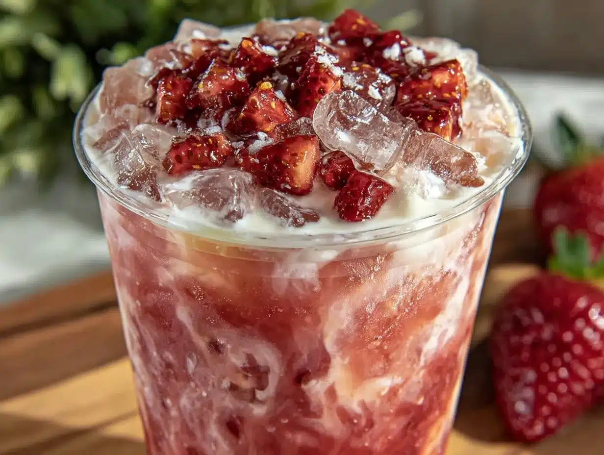 pink drink recipe preparation steps