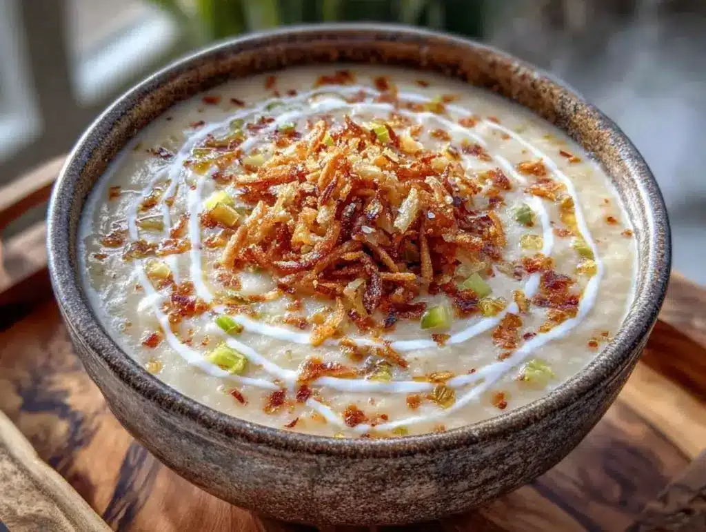 potato leek soup - featured image