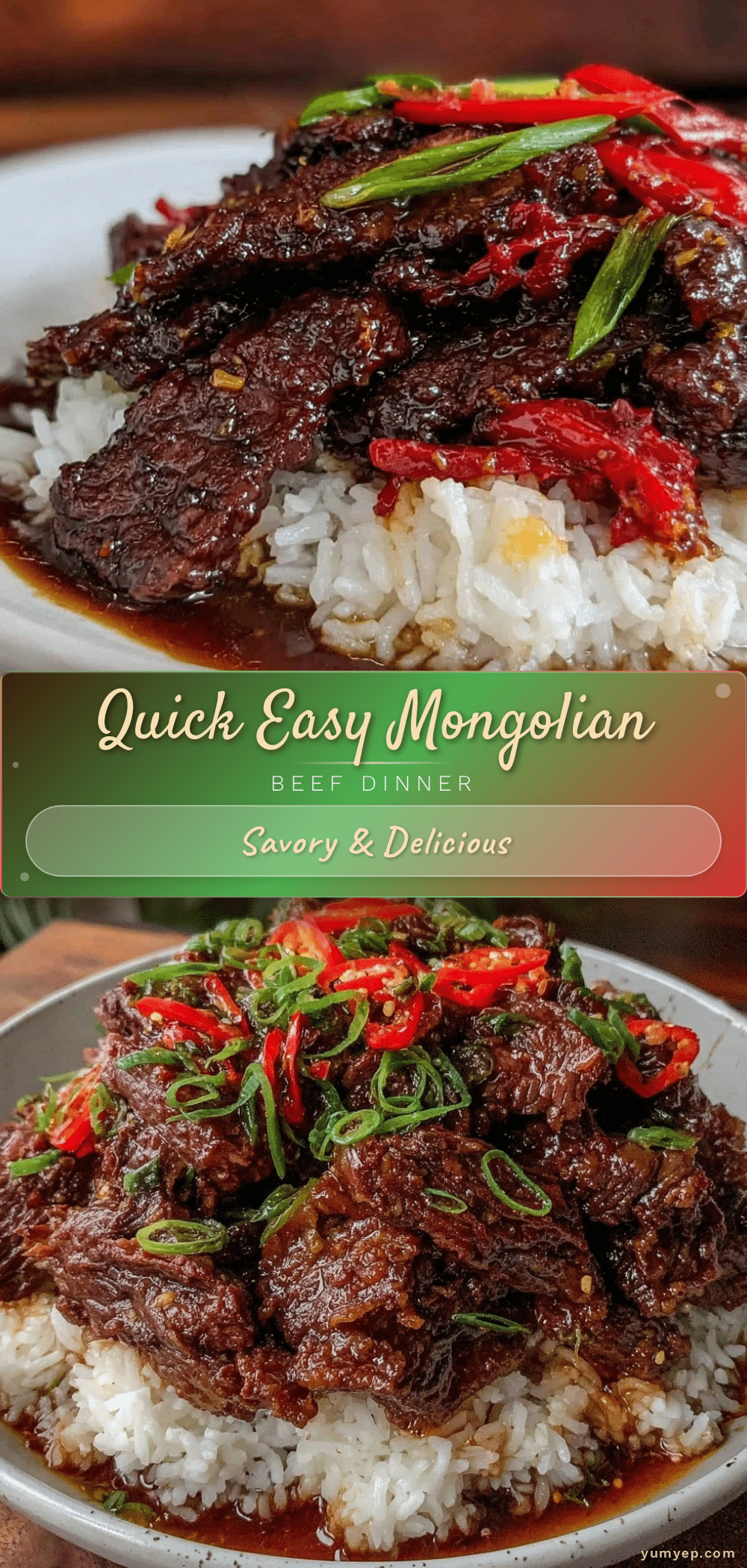 quick Mongolian beef recipe recipe