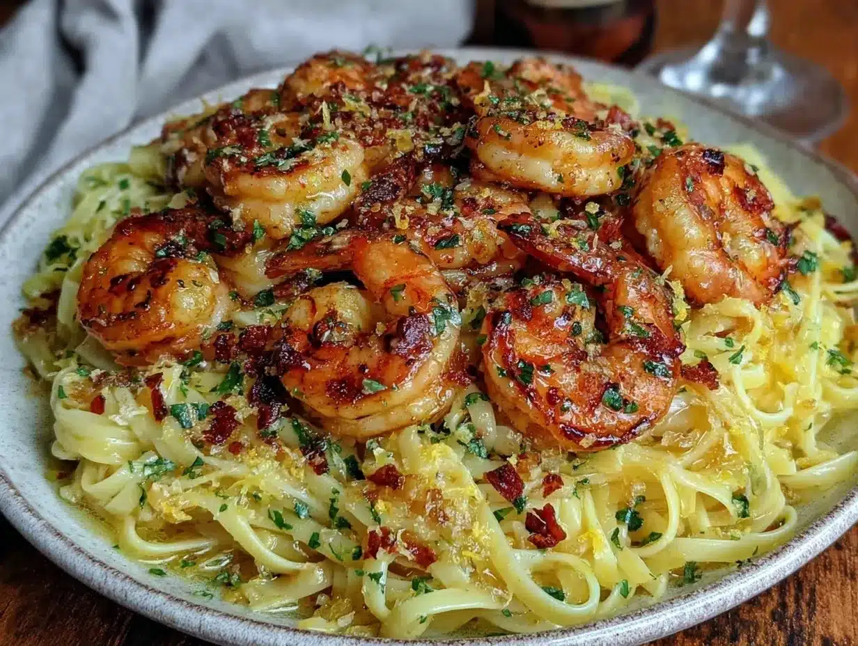 quick shrimp scampi preparation steps