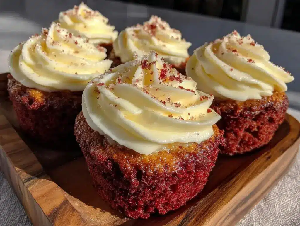 red velvet cupcakes - featured image