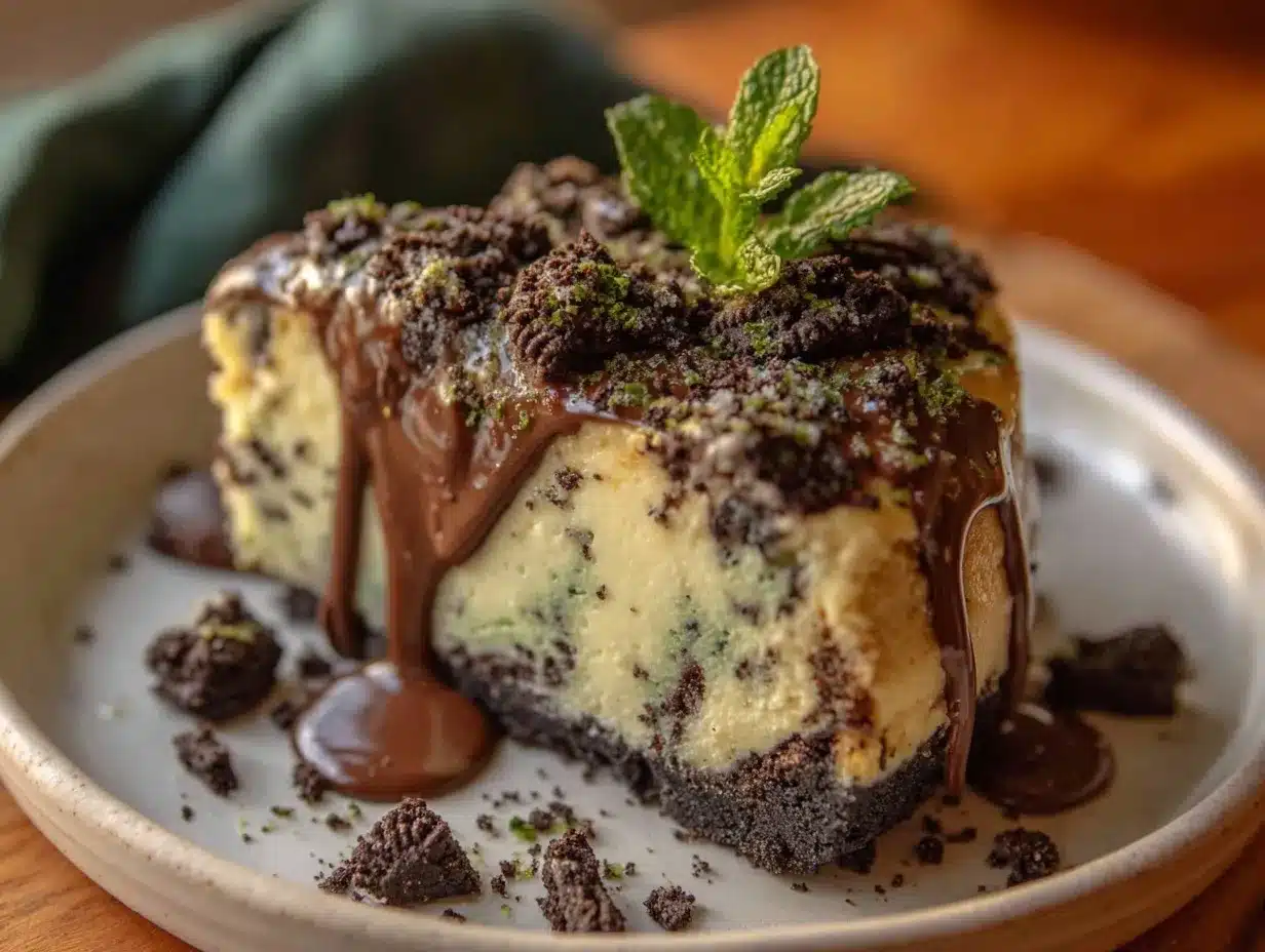 shamrock shake cheesecake preparation steps