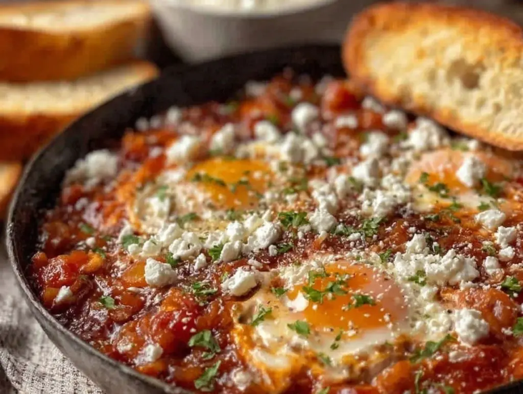 sheet pan shakshuka - featured image