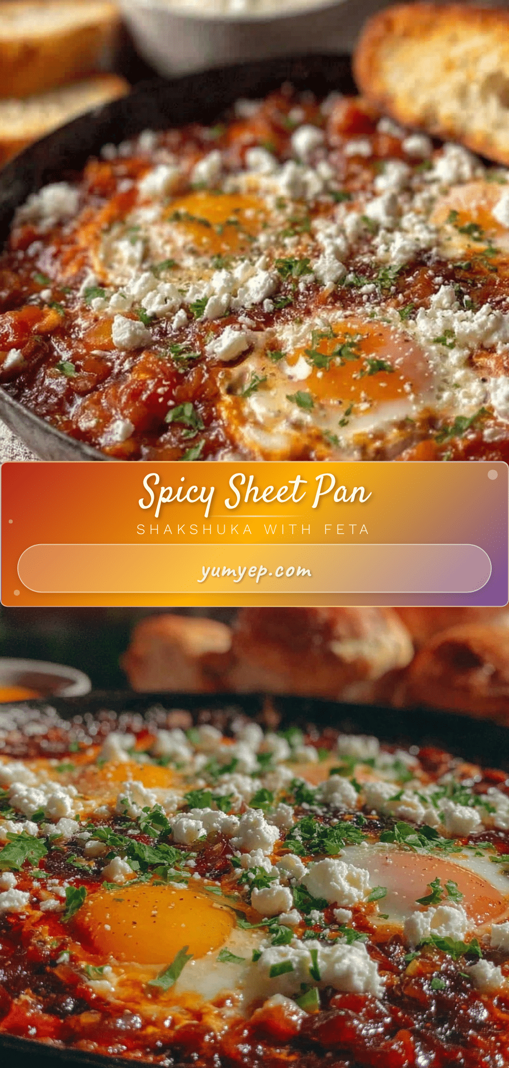 sheet pan shakshuka recipe