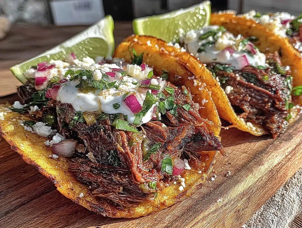 slow cooker beef barbacoa tacos preparation steps