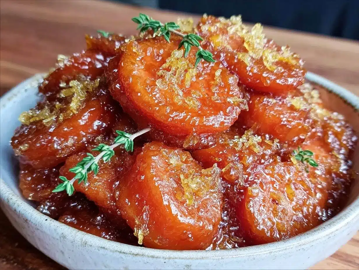 slow cooker honey glazed carrots preparation steps