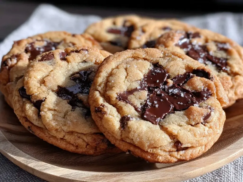 small batch chewy chocolate chip cookies - featured image
