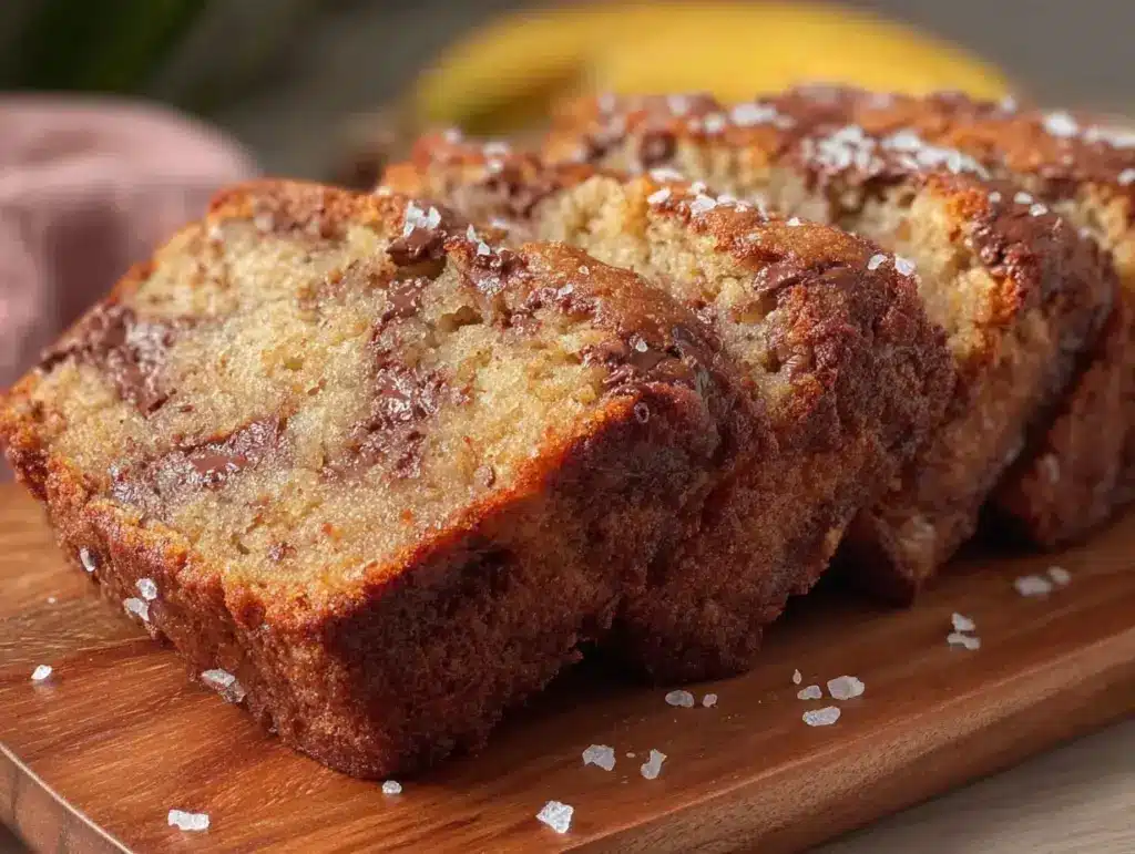 sourdough discard banana bread - featured image
