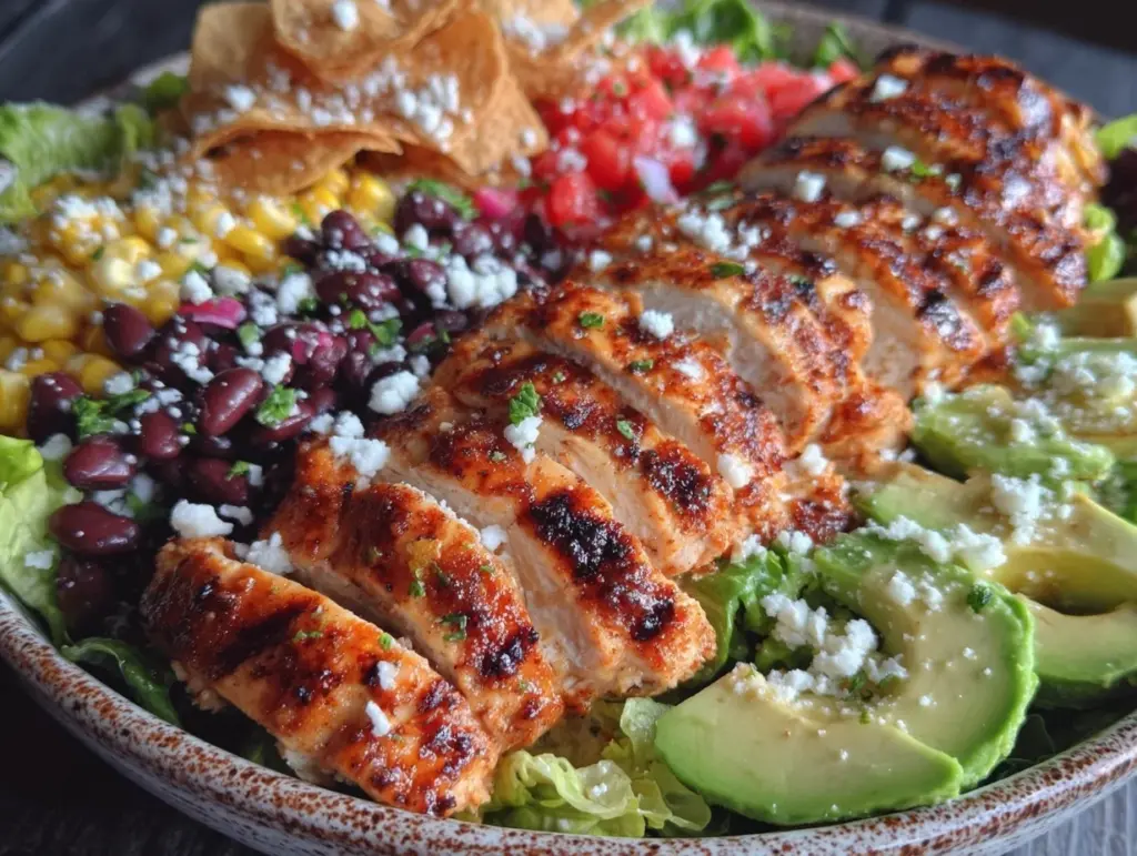 southwest chicken salad - featured image