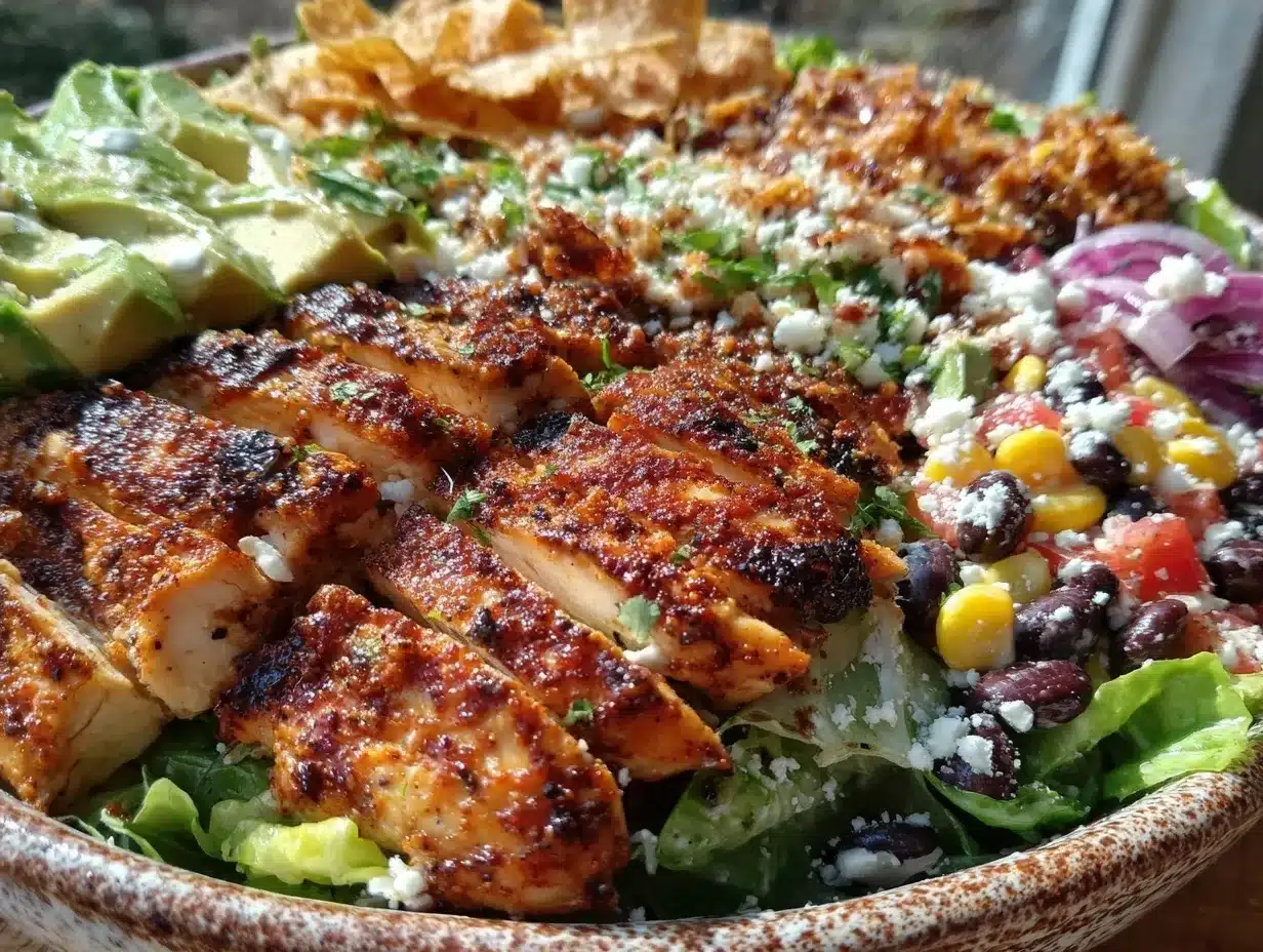 southwest chicken salad preparation steps