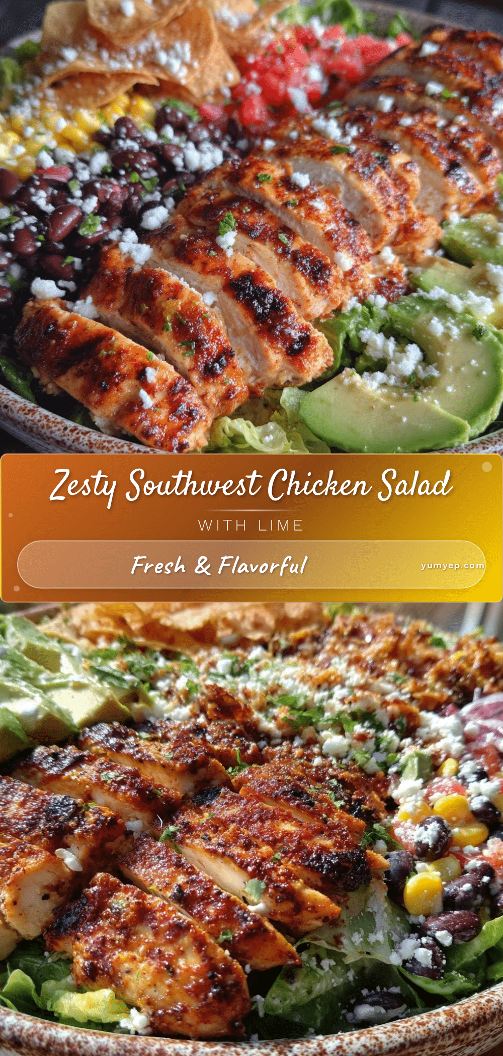 southwest chicken salad recipe