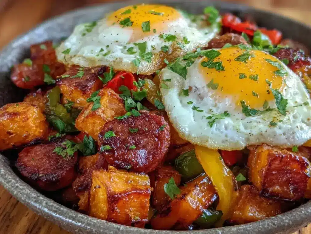 sweet potato breakfast hash - featured image