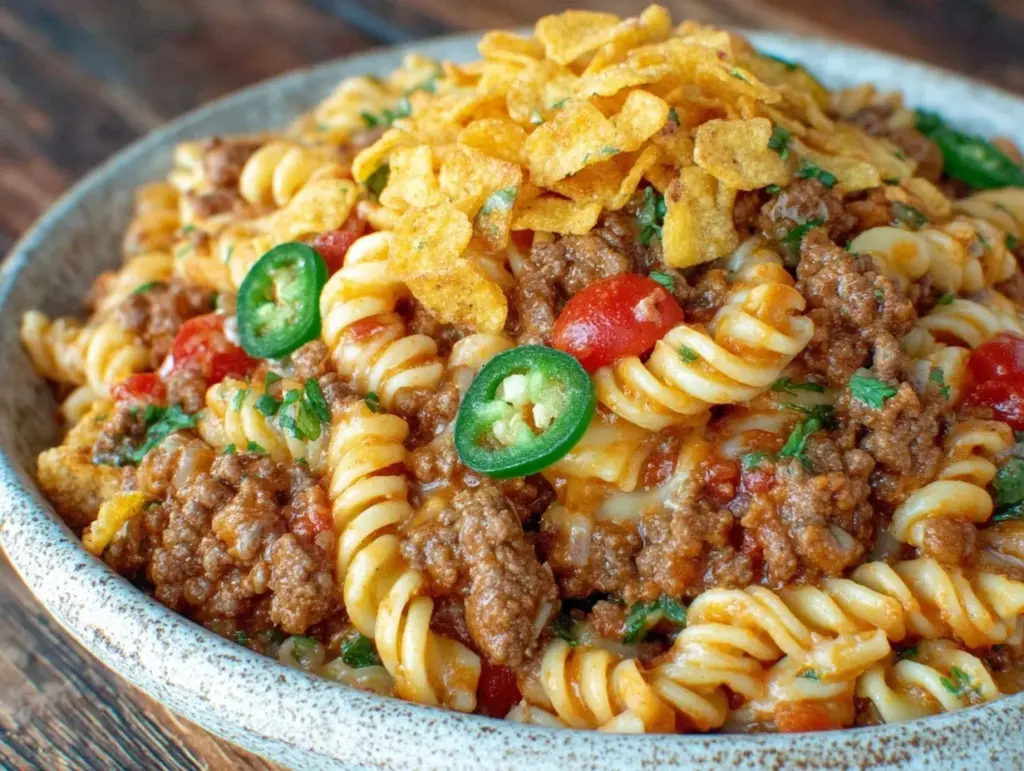 taco pasta salad - featured image