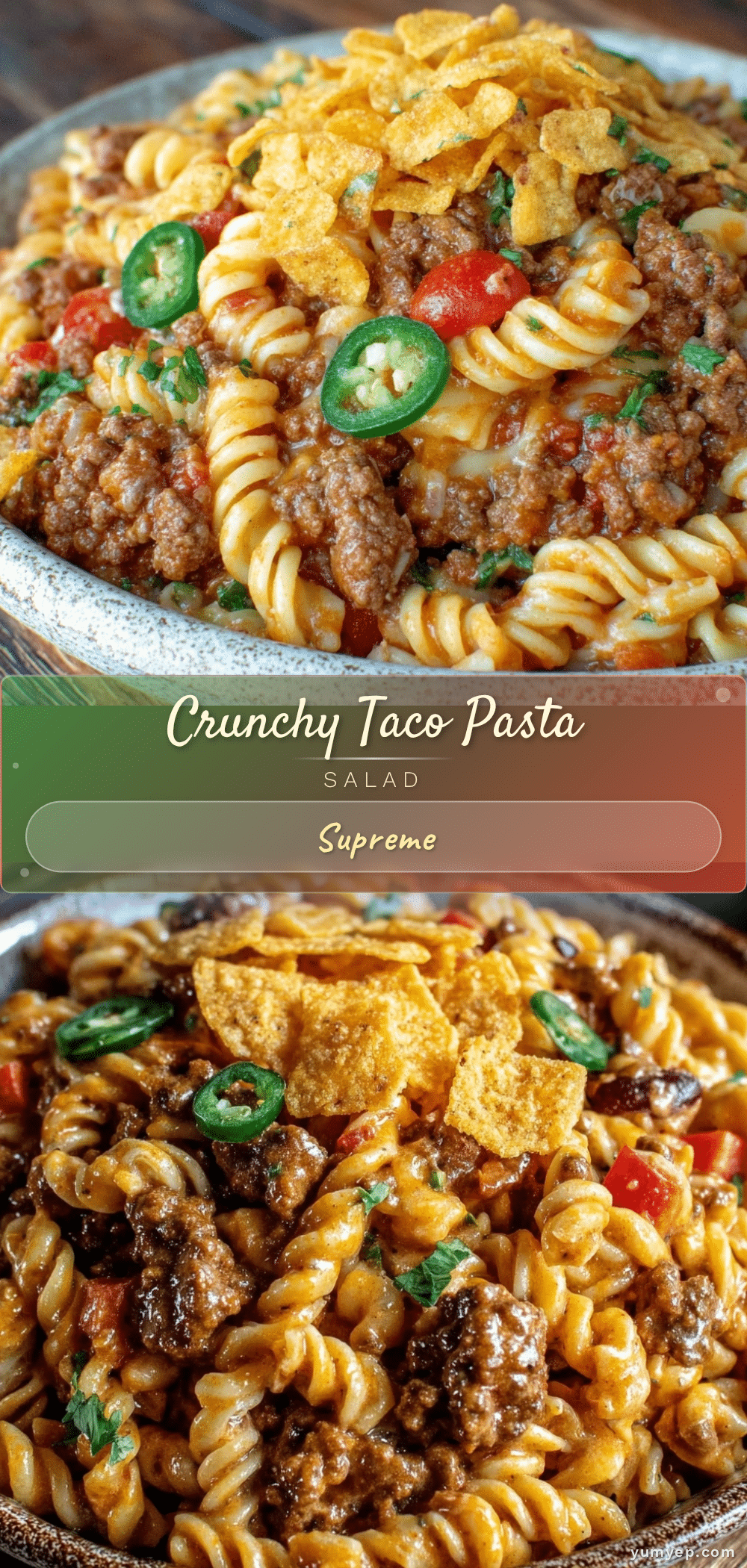 taco pasta salad recipe