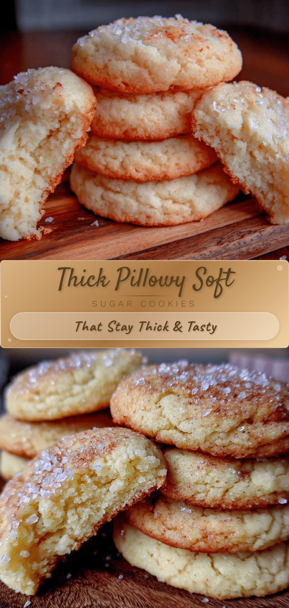 tender soft bakery-style sugar cookies recipe