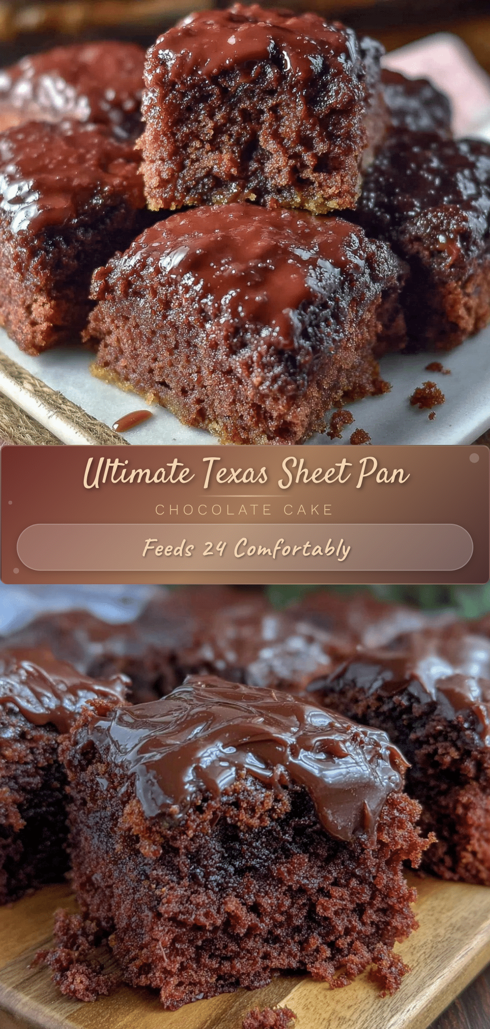 Texas Sheet Pan Chocolate Cake recipe
