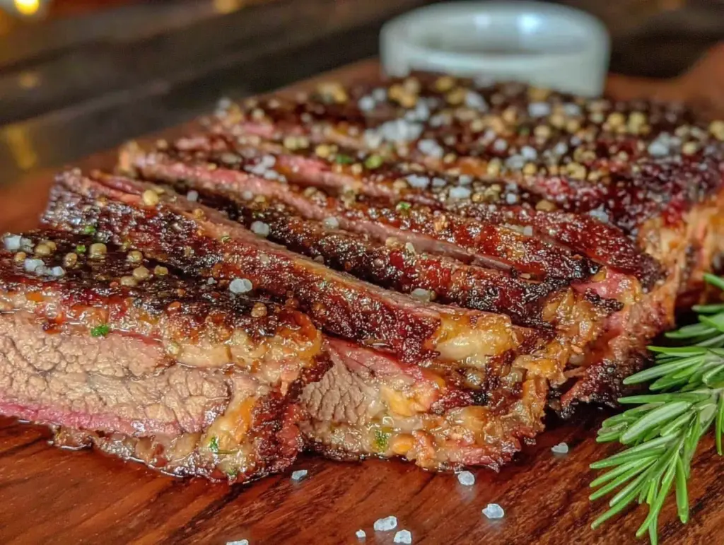 traeger smoked brisket recipe - featured image