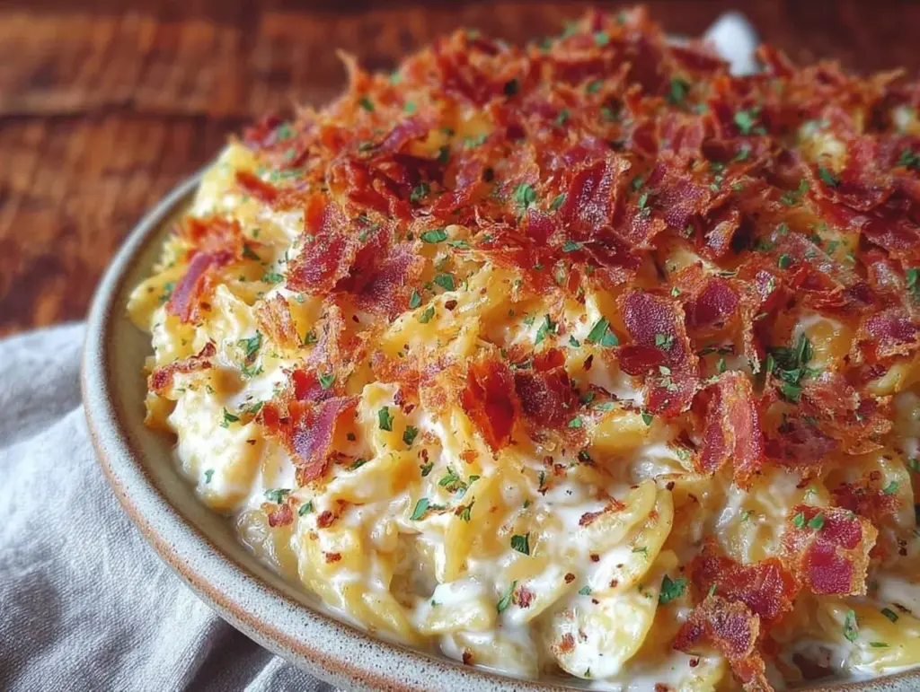 white truffle mac and cheese - featured image