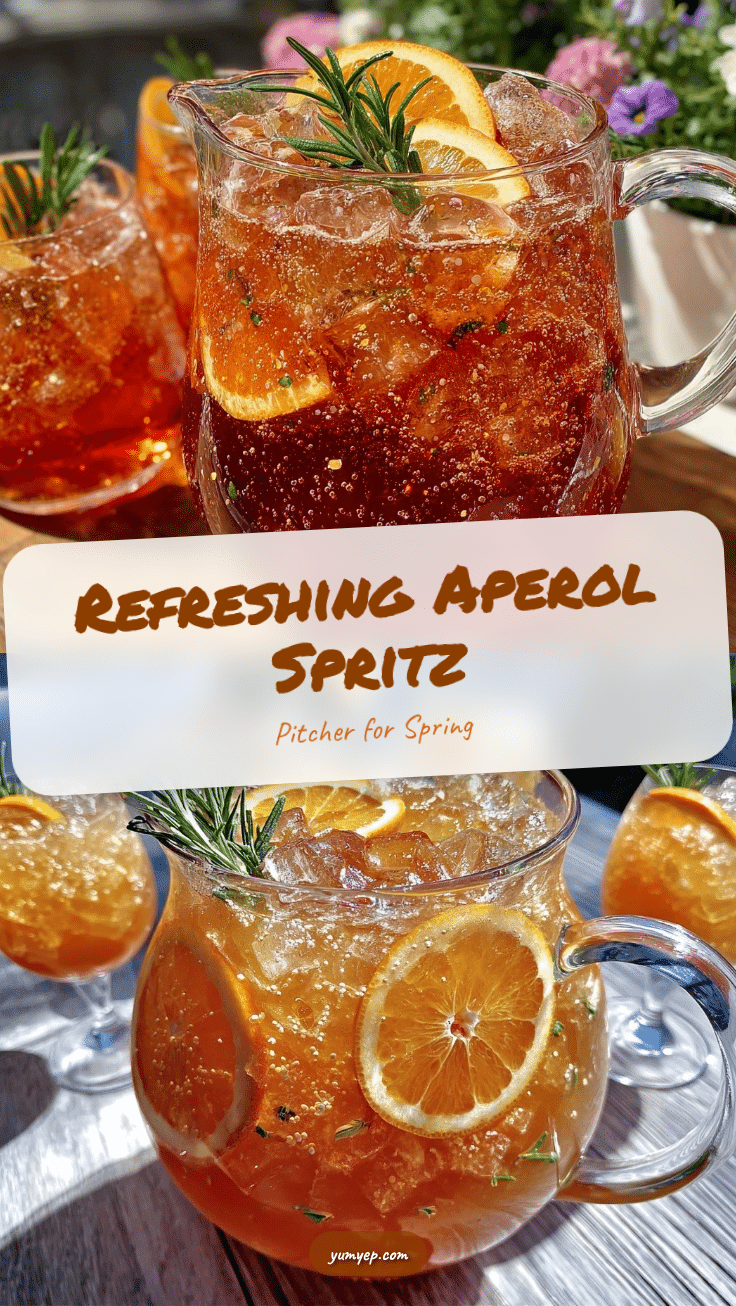 Aperol Spritz Pitcher recipe
