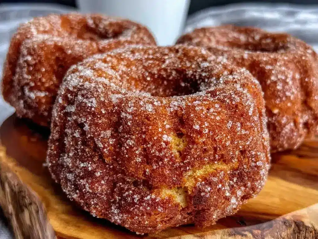 baked apple cider donuts - featured image