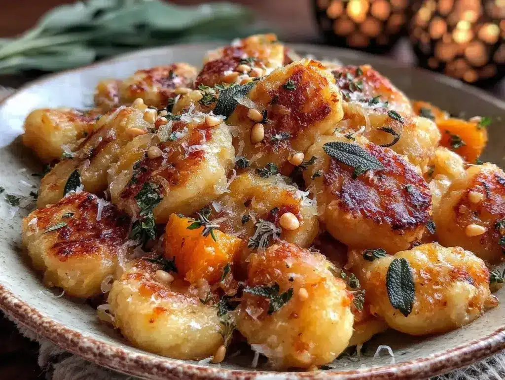 brown butter sage gnocchi - featured image
