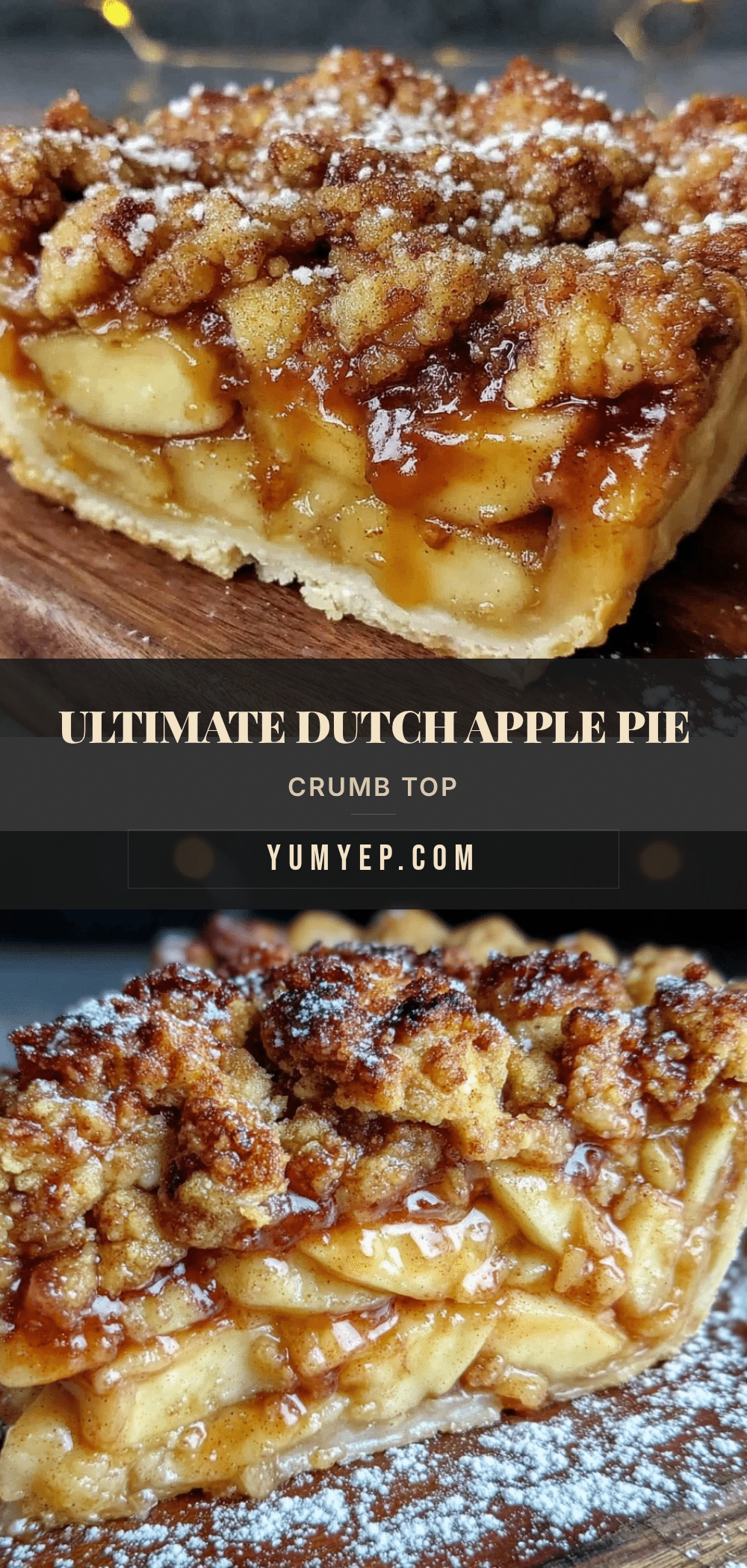 Cozy Dutch Apple Pie recipe