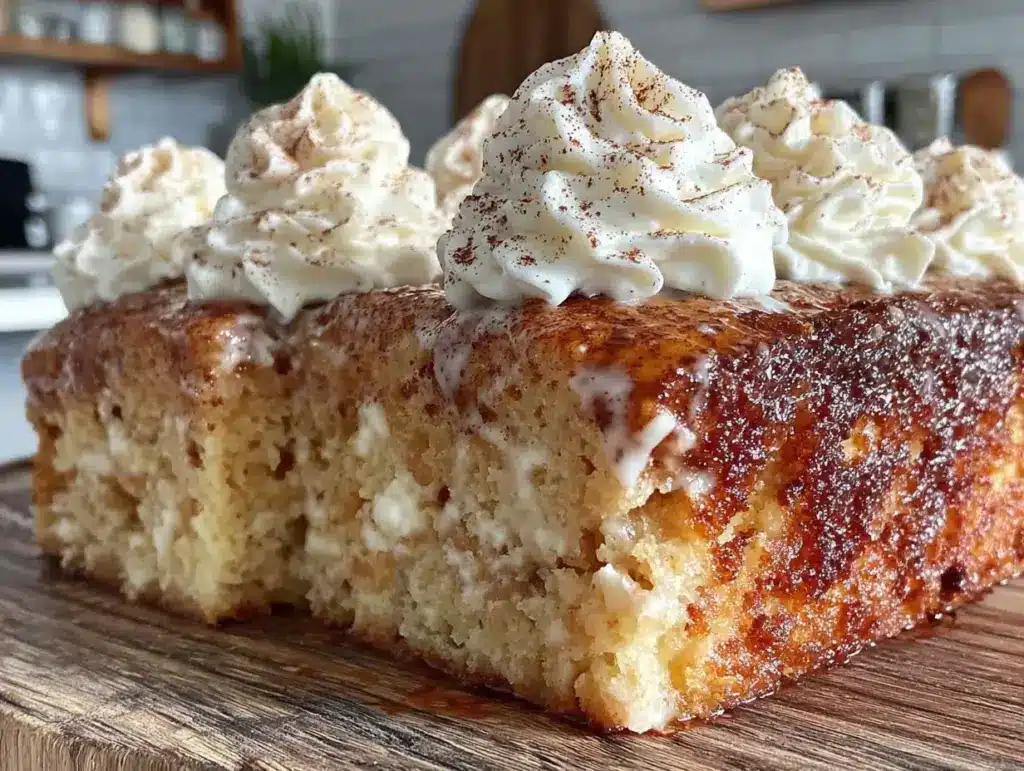 cozy tres leches sheet cake - featured image