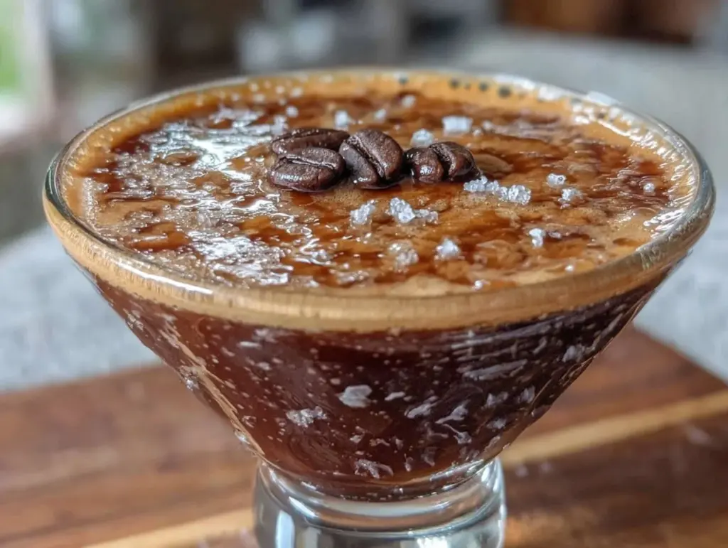 creamy espresso martini - featured image