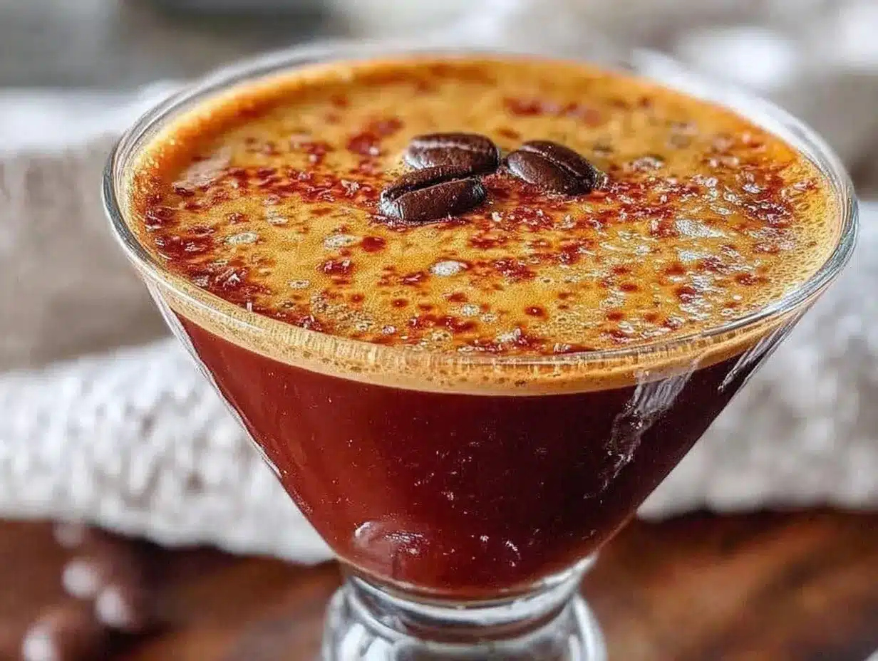 creamy espresso martini preparation steps