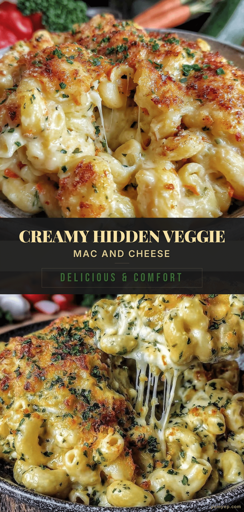 creamy hidden veggie mac and cheese recipe