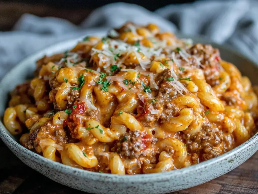 creamy homemade Hamburger Helper fix - featured image