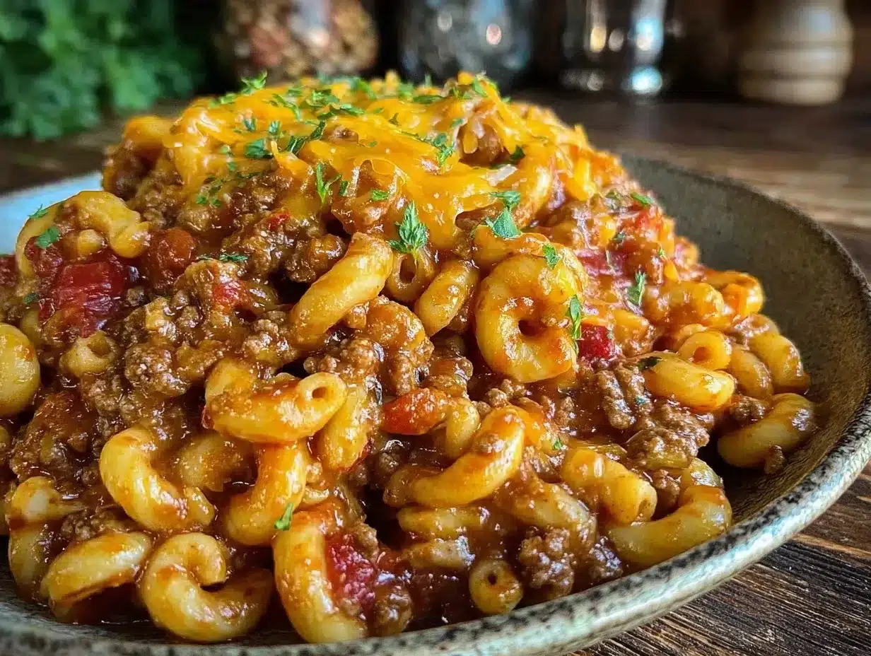 creamy homemade Hamburger Helper fix preparation steps