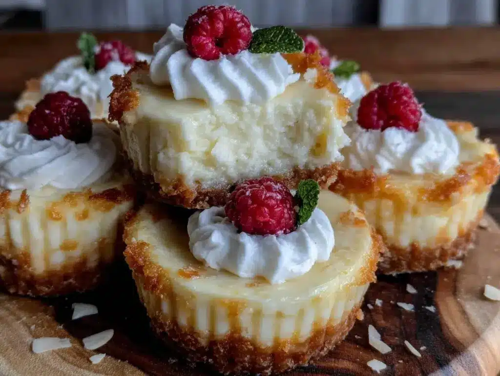 creamy keto cheesecake bites - featured image
