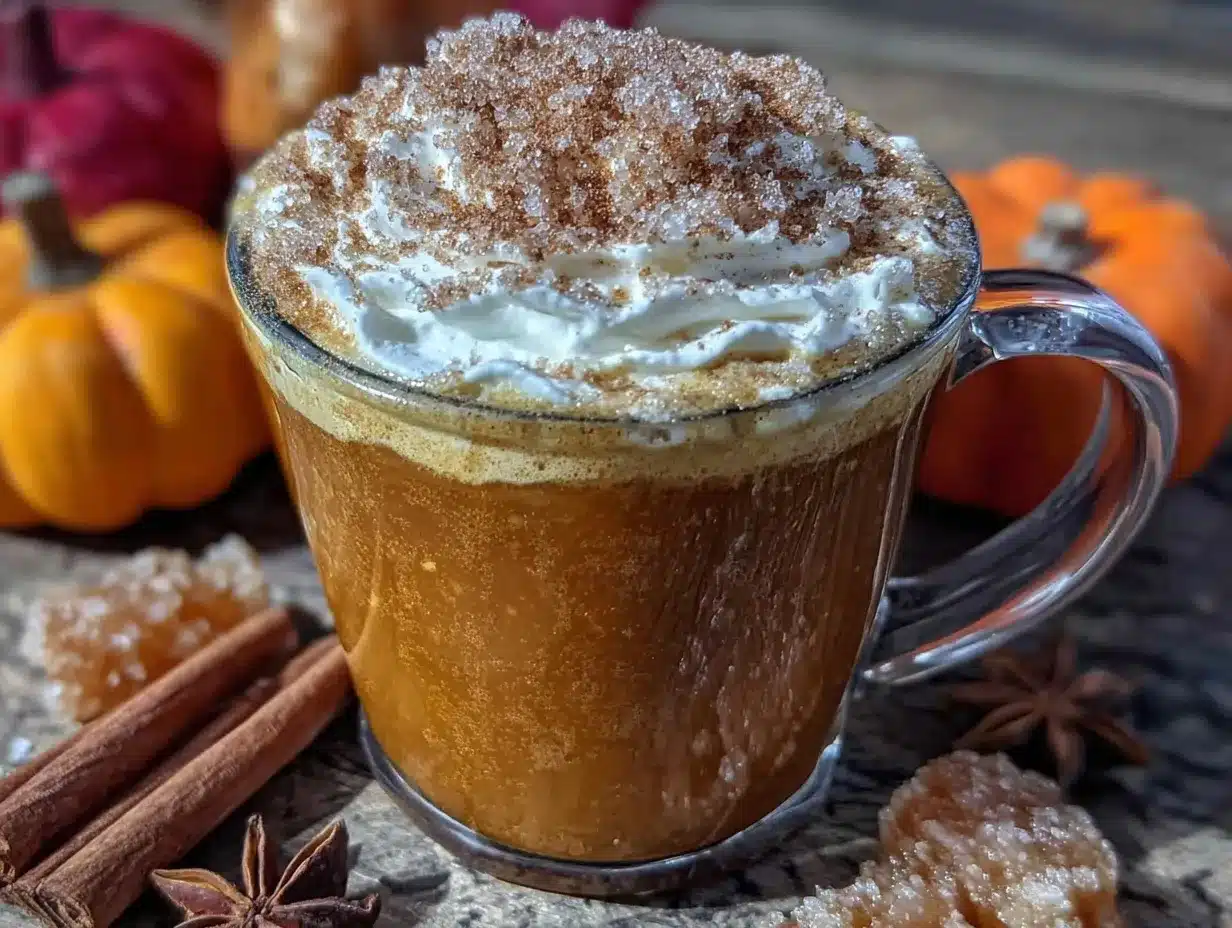 creamy pumpkin spice latte recipe preparation steps