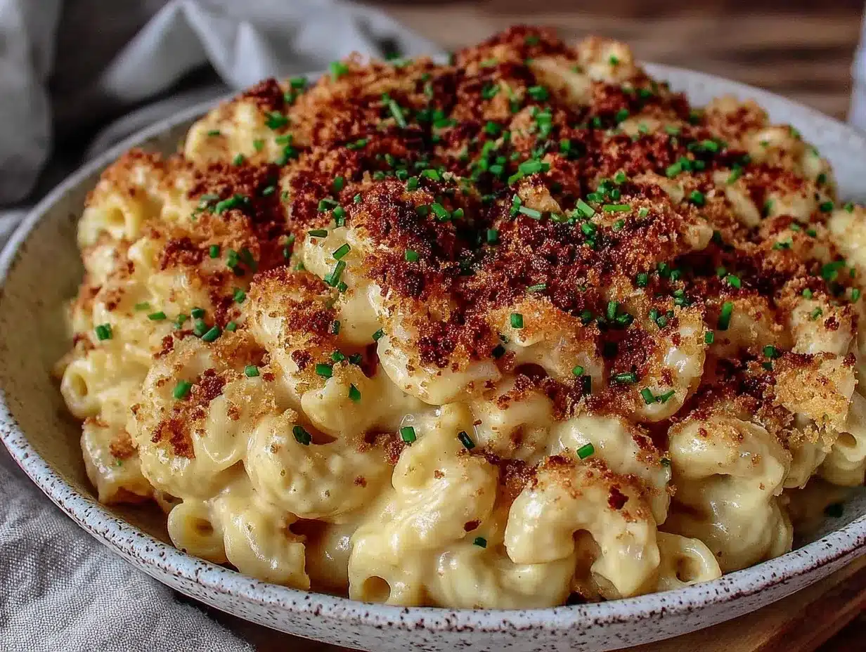 creamy vegan mac and cheese preparation steps