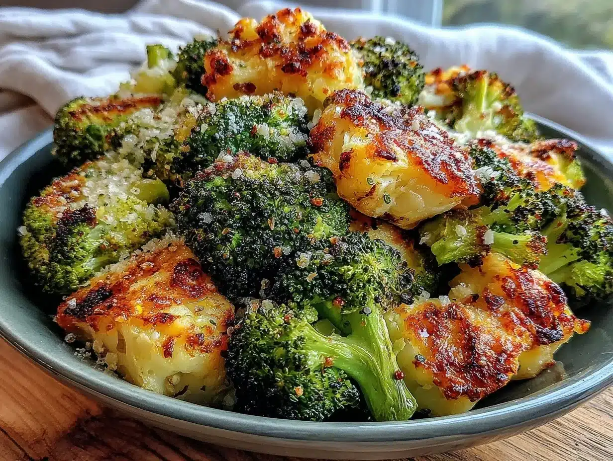crispy air fryer broccoli bites preparation steps