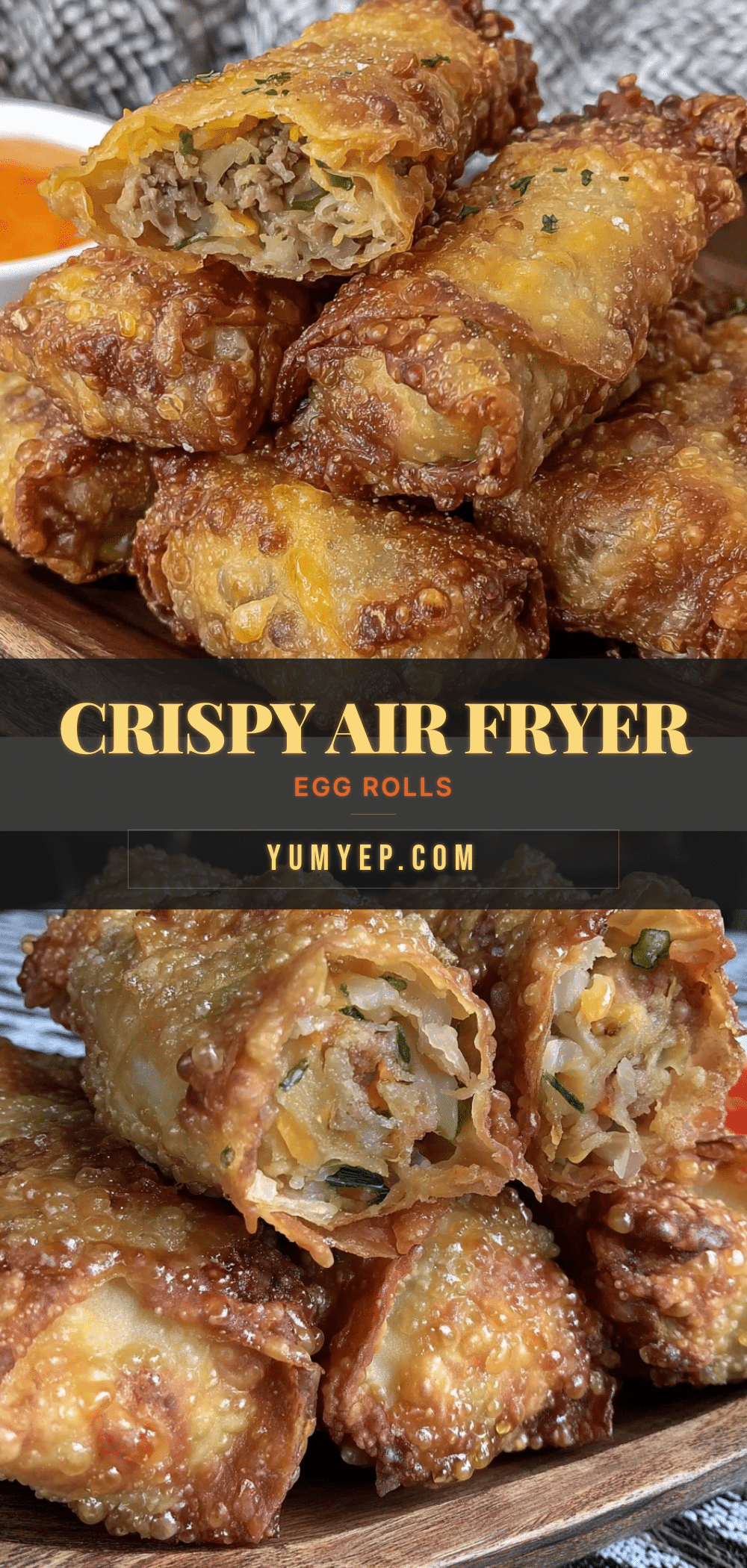 crispy air fryer egg rolls recipe