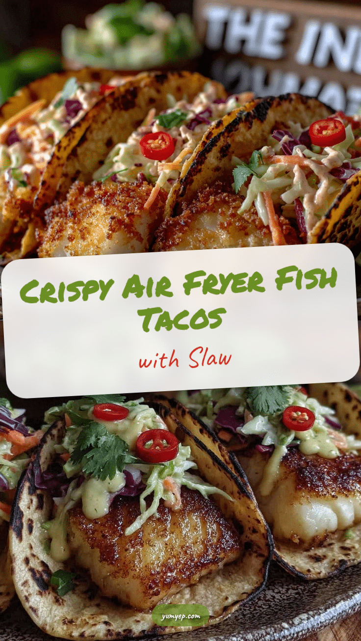 crispy air fryer fish tacos recipe