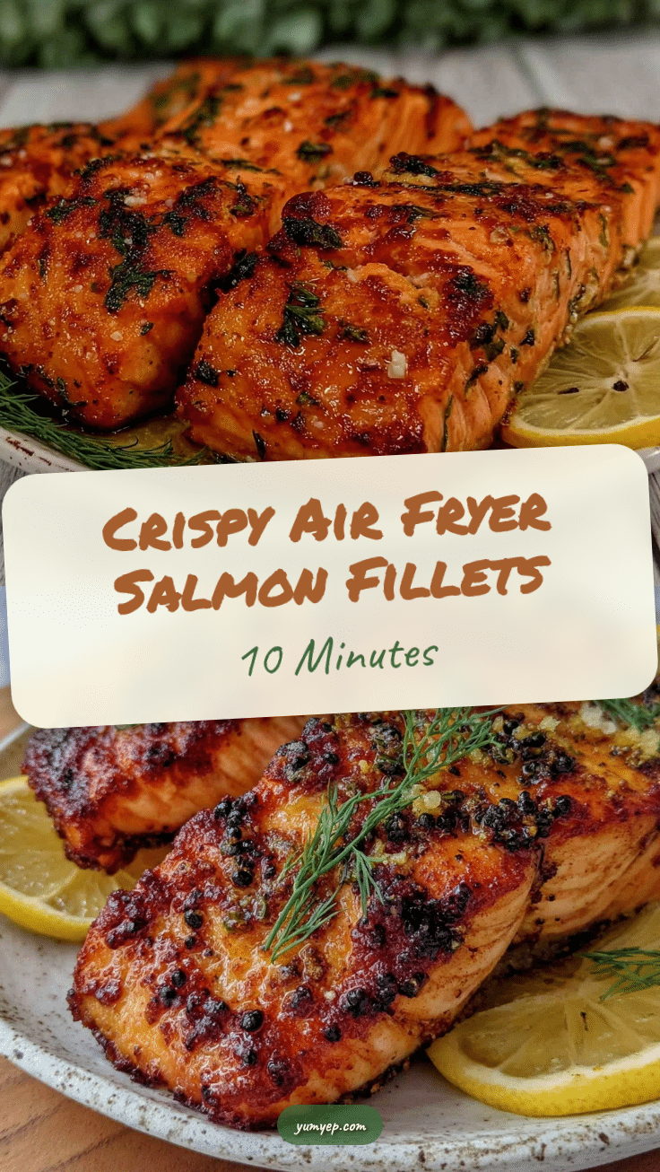 crispy air fryer salmon fillets recipe