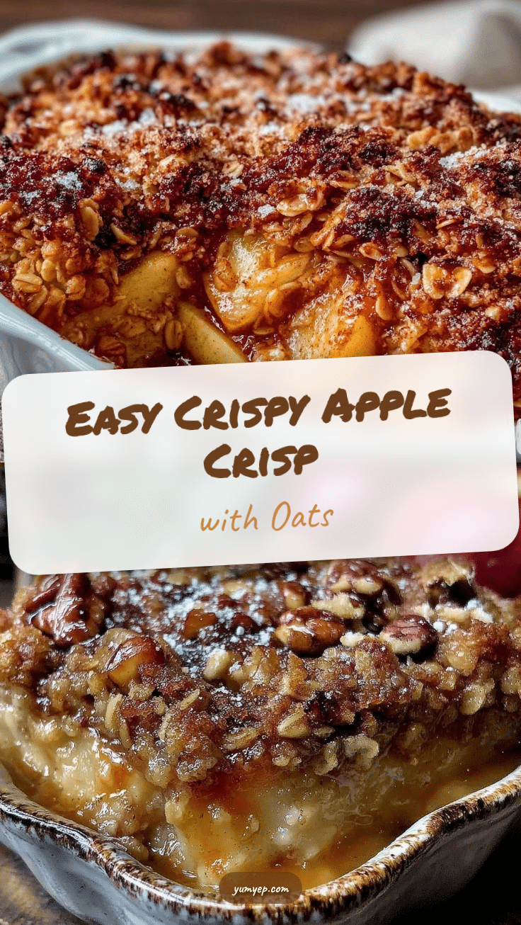 crispy apple crisp recipe