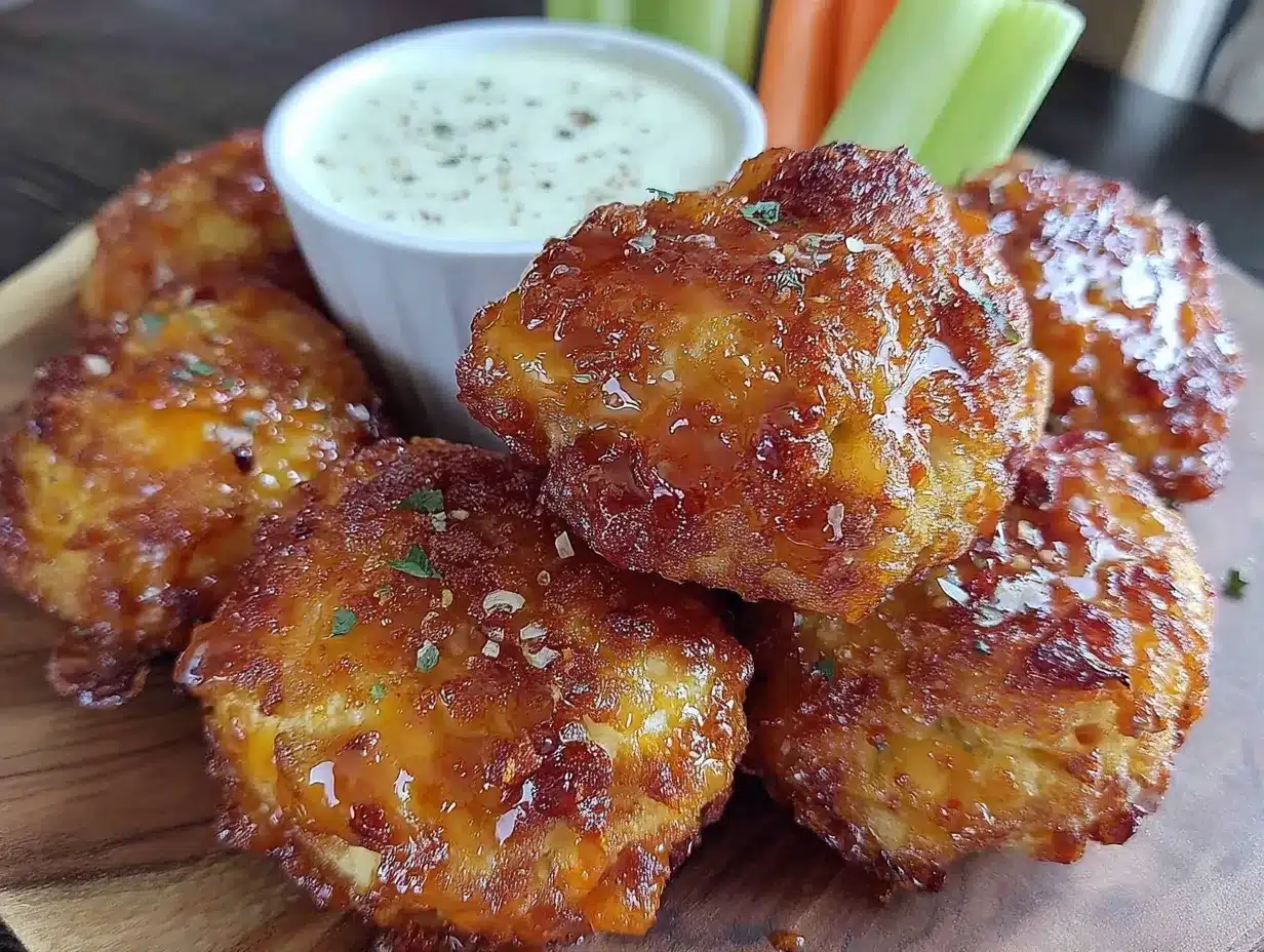crispy cauliflower buffalo wings preparation steps