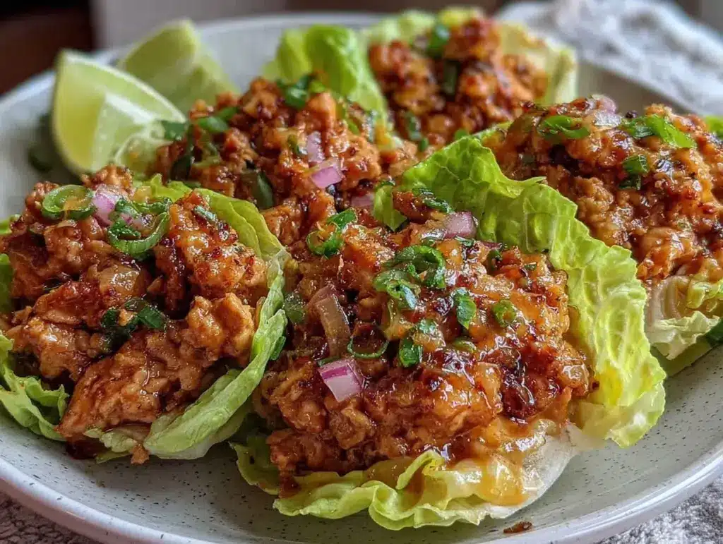 crispy PF Changs lettuce wraps - featured image